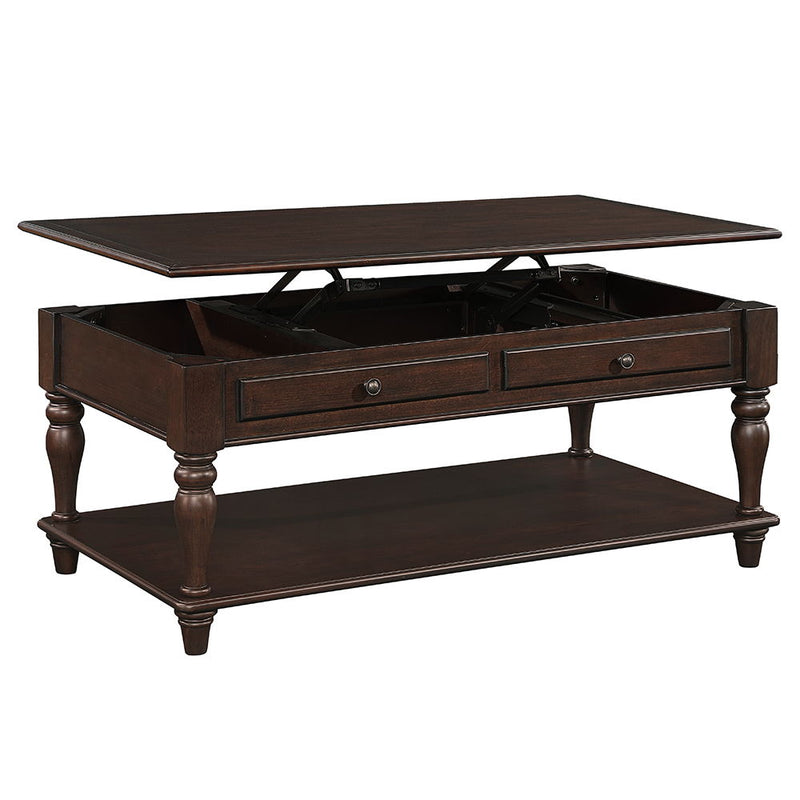 Farrel - Coffee Table With Lift Top - Walnut