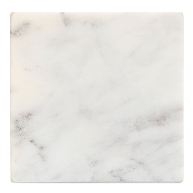 Cora - Cube Tabletop Accent - Purple / White Marble