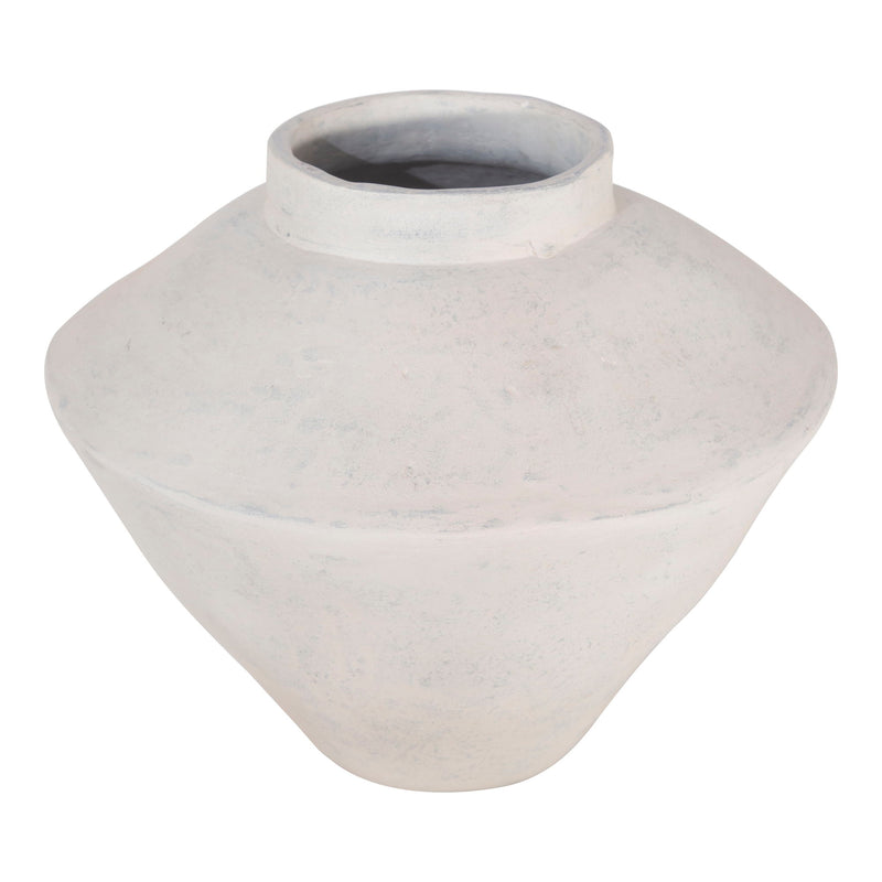 Raja - Large Decorative Vessel - White