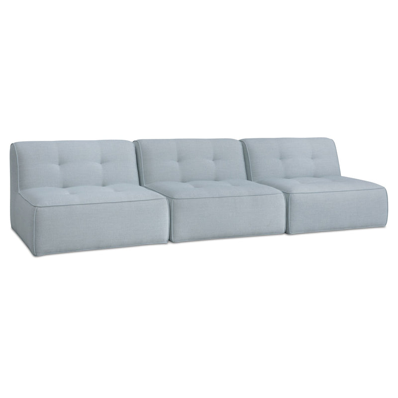 Sunseeker - 3 Piece Outdoor Sofa - Light Blue