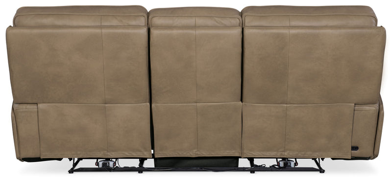 MS - Riverton Power Sofa With Power Headrest And Lumbar