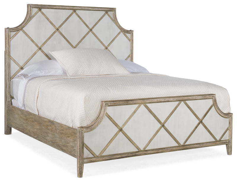 Sanctuary 2 - Diamont King Panel Bed
