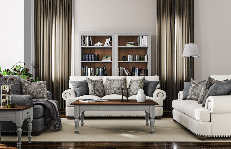 Patterson - Fabric Sofa, Nailhead Trim