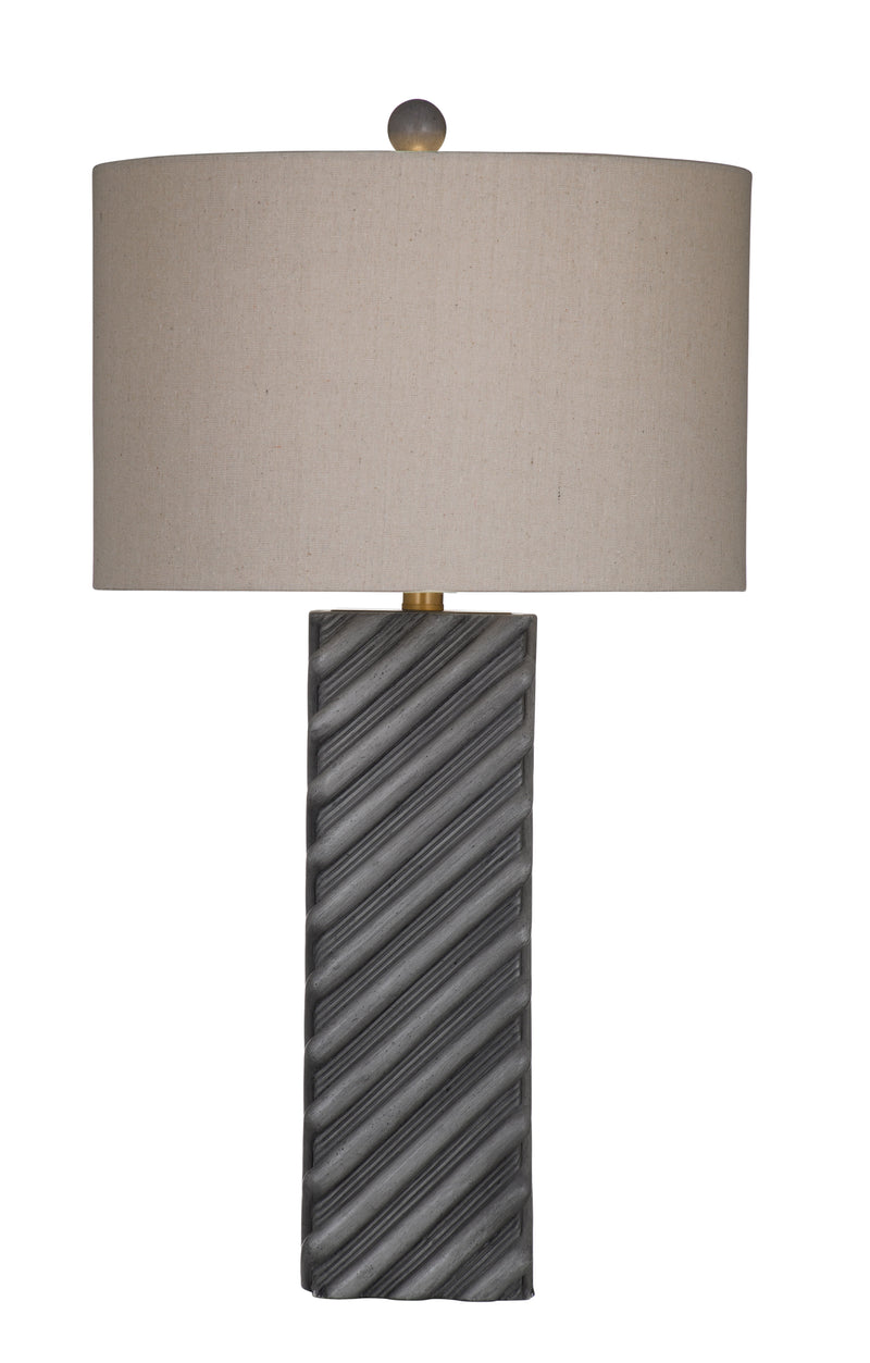 Gannex - Table Lamp - Dark Gray / Beige