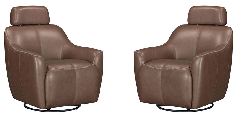 Miles - Swivel Gliding Accent Chair