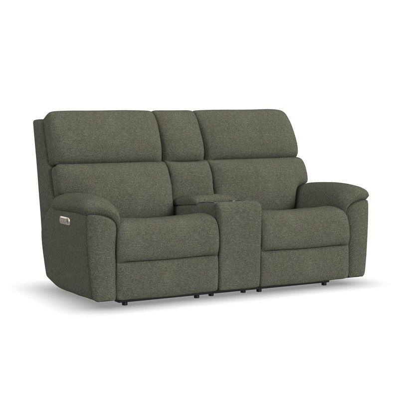 Porter - Power Reclining Loveseat With Console, Power Headrest, & Lumbar