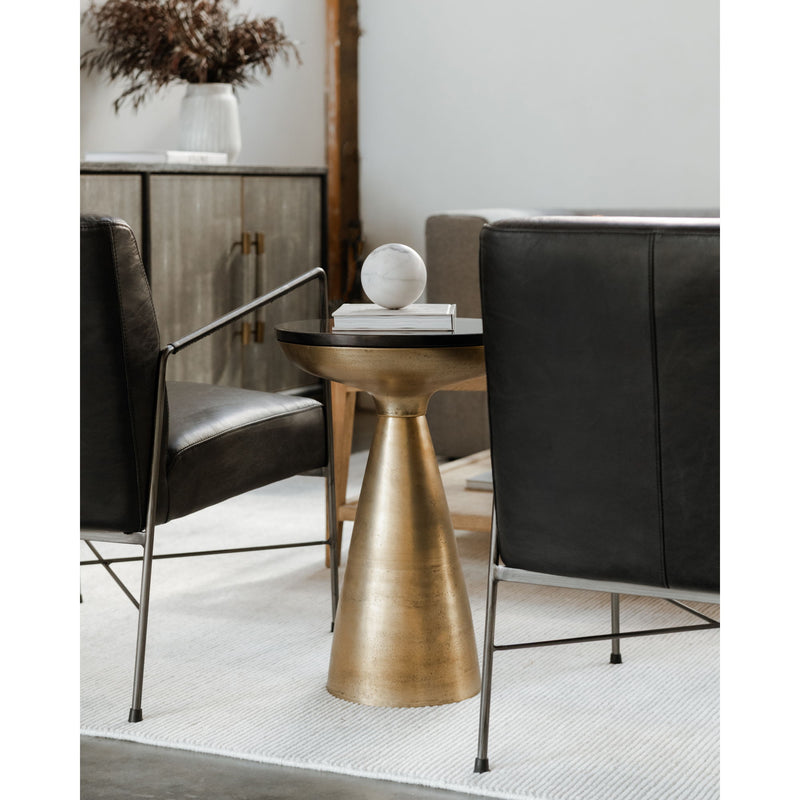 Font - Side Table - Brass