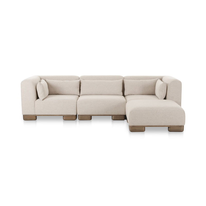 June - Lounge Modular Sectional - Oatmeal