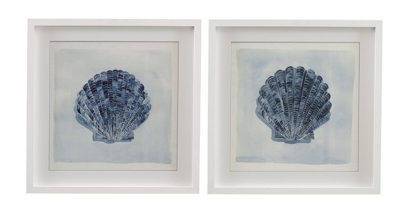 Treasure II Framed Print - Blue