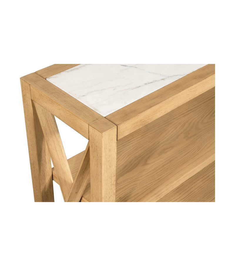 Holden - Console Table - Rustic Blonde
