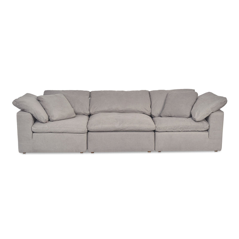 Clay - Performance Fabric Modular Sofa - Light Gray