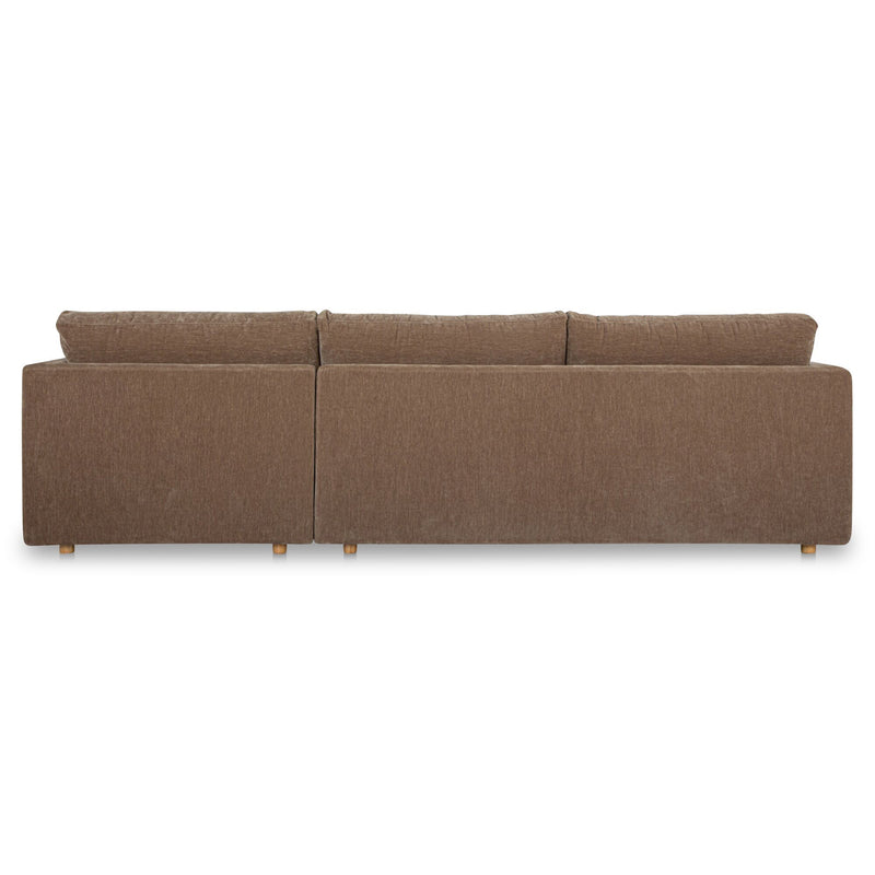 Bryn - Sectional Camel Right Stationary Sofa - Camel