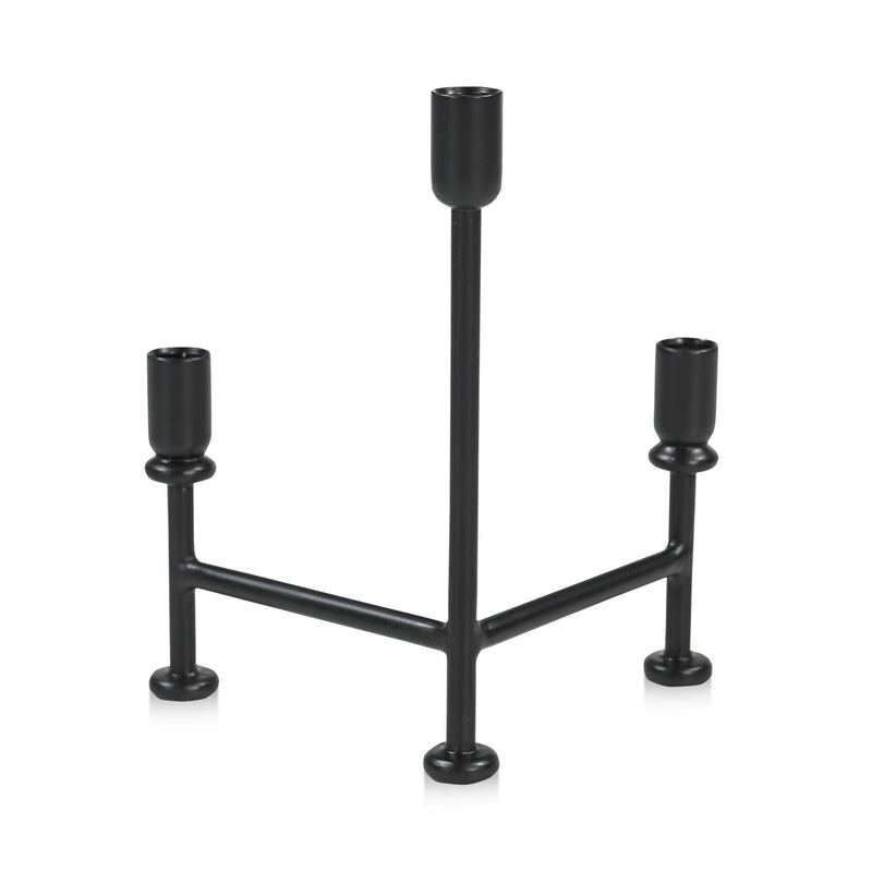 Cicero - Candle Holder - Black