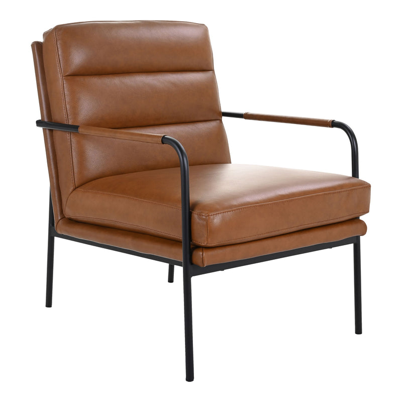 Verlaine - Armchair - Chestnut Brown