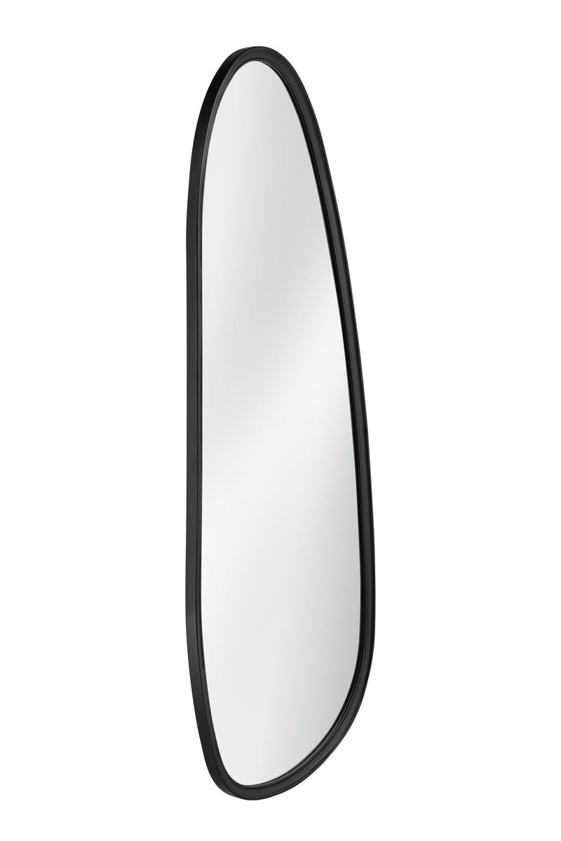 Mia - Wall Mirror - Glossy Black