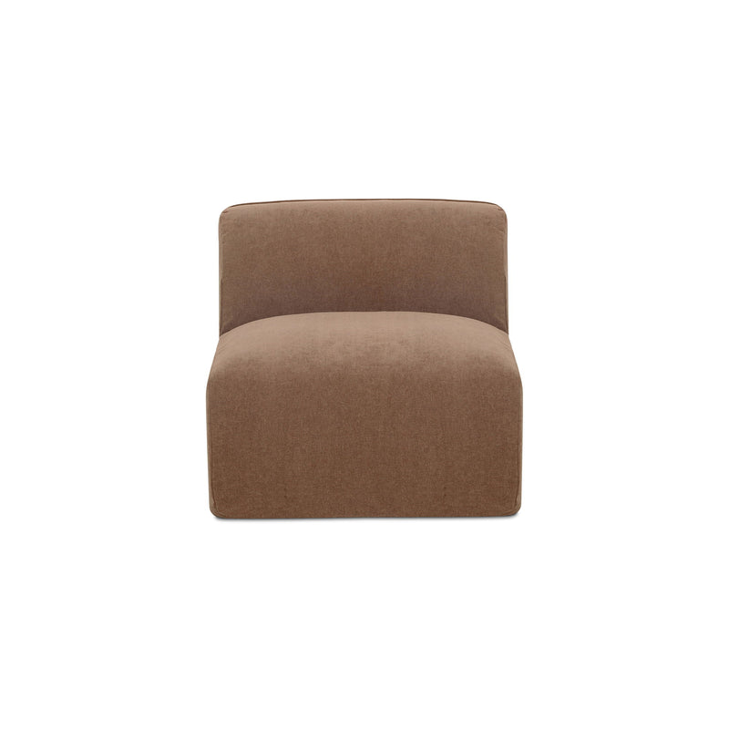 Isla - Armless Chair - Light Brown