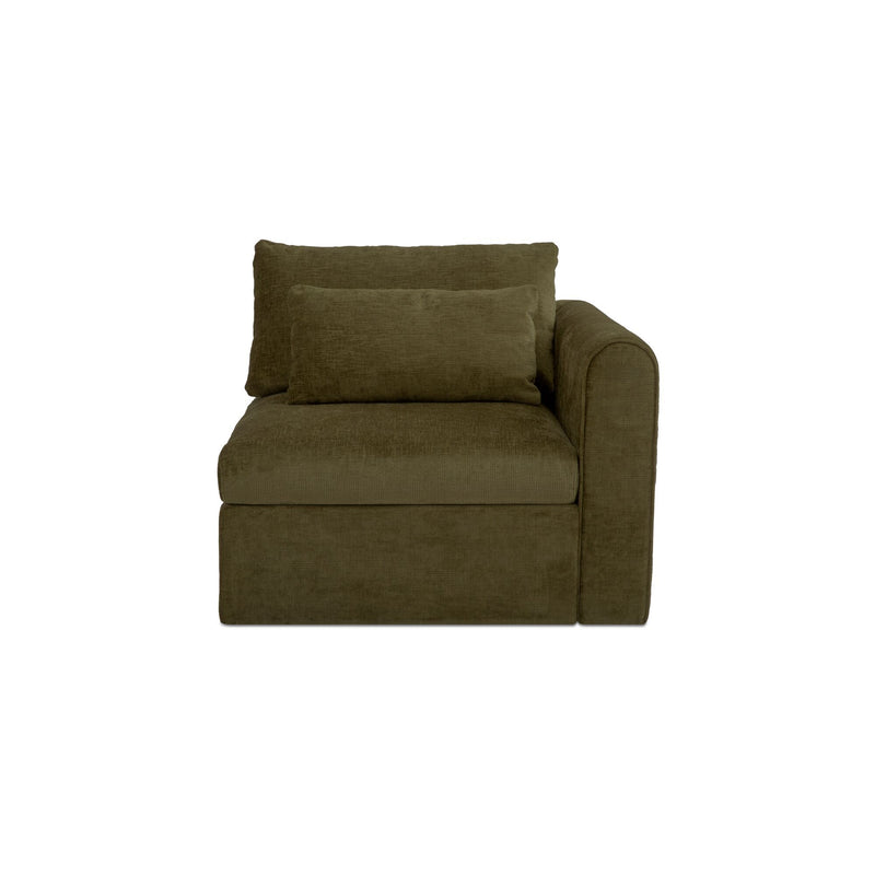Swift - Right Arm Facing Chair - Dark Green
