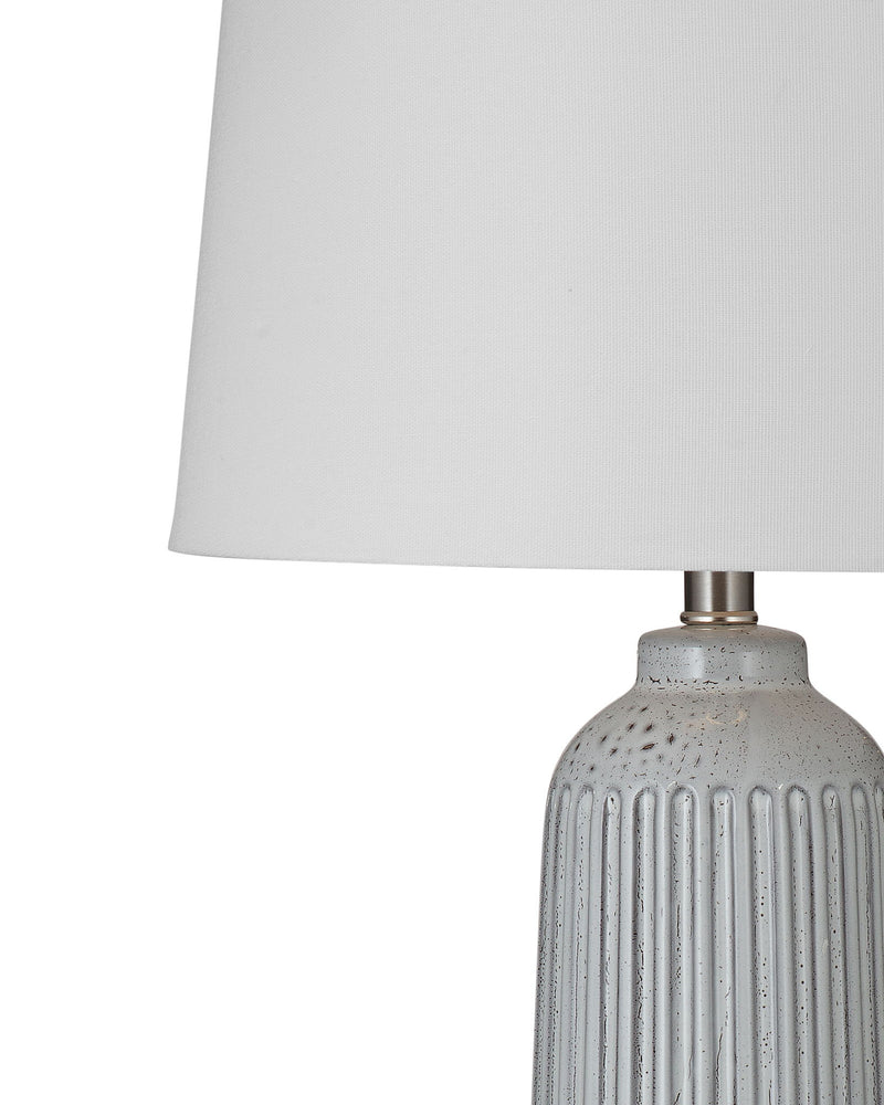 Pinnacle - Table Lamp - Cream / Light Gray