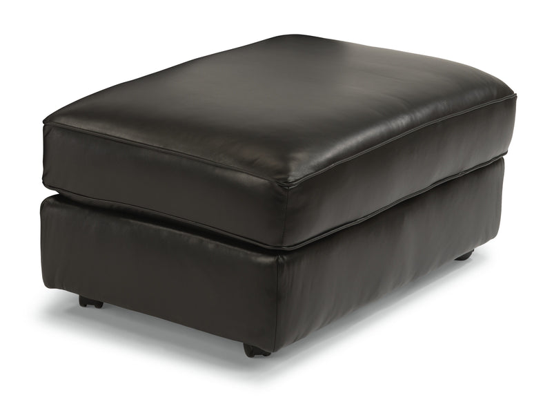 Vail - Leather Cocktail Ottoman