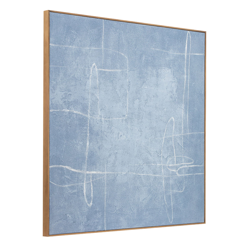 Notion - Canvas Art - Light Blue