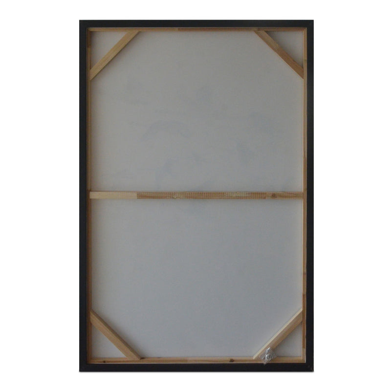 Unison - Framed Painting - Beige