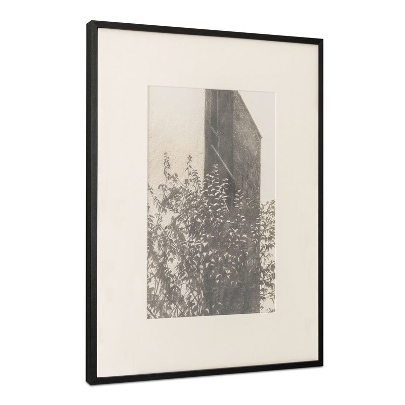 Retreat - Framed Paper Print - Gray