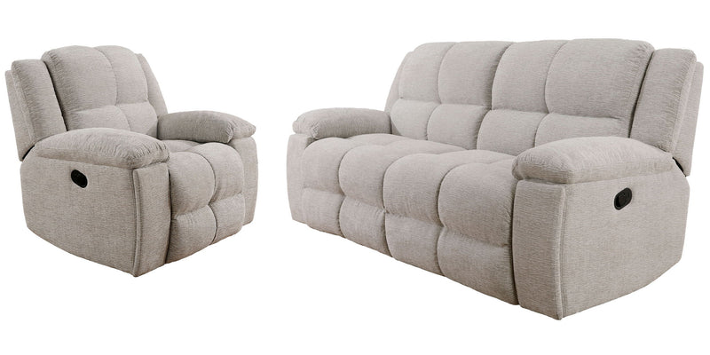 Buster - Manual Glider Reclining Sofa Set