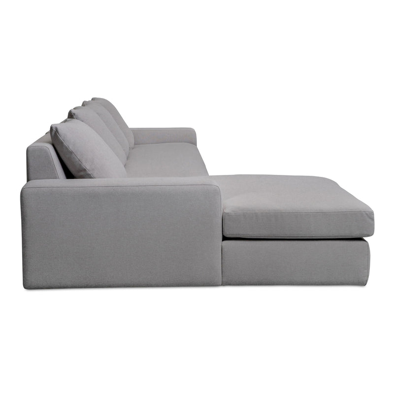 Thomas - Left Sectional - Gray