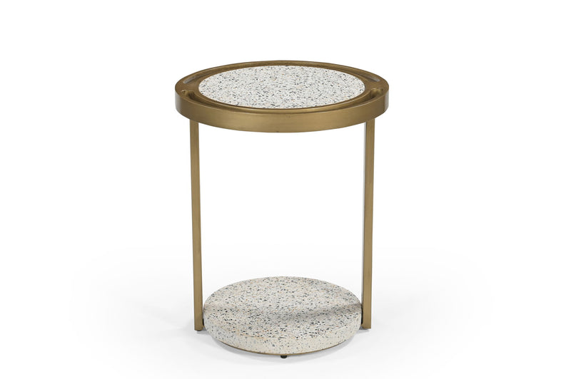 Torres - Accent Table - Antique Bronze