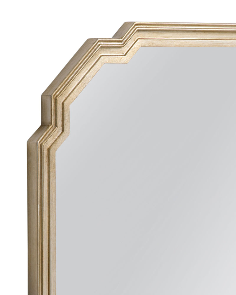 Mimosa - Wall Mirror - Ant Silver Leaf