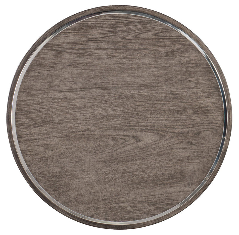 Melange - Storia Round End Table