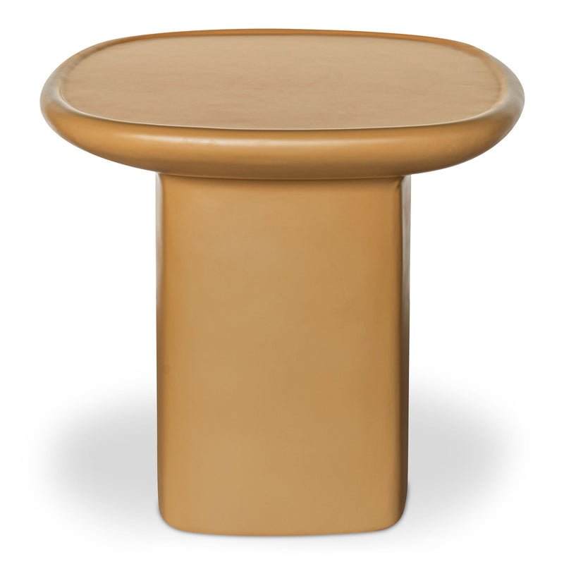 Manon - Outdoor Side Table - Deep Yellow