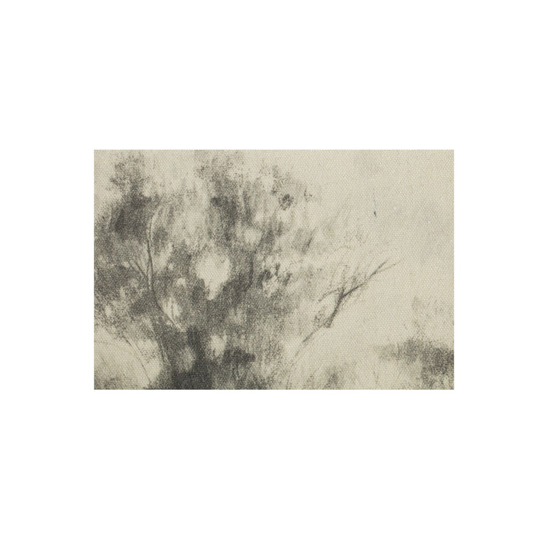 Briar - Framed Print On Linen - Multicolor