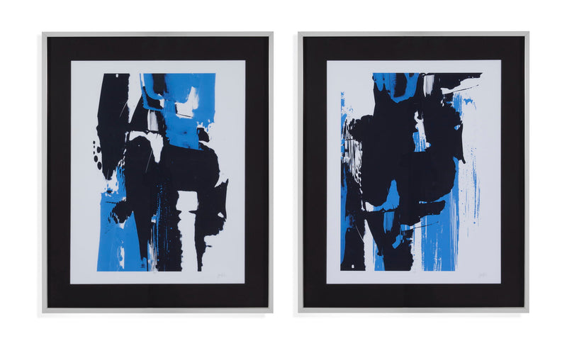 Monolith I Framed Print - Blue