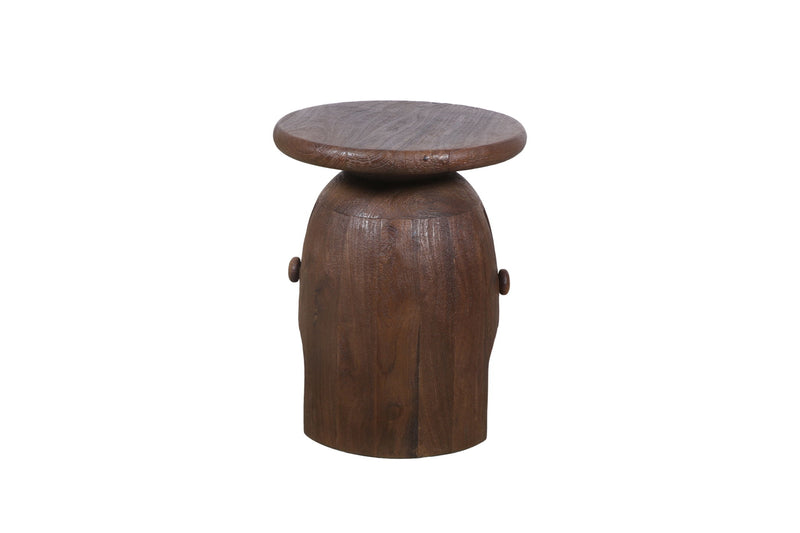 Cunningham - Accent Table - Rustic / Brown / Mango