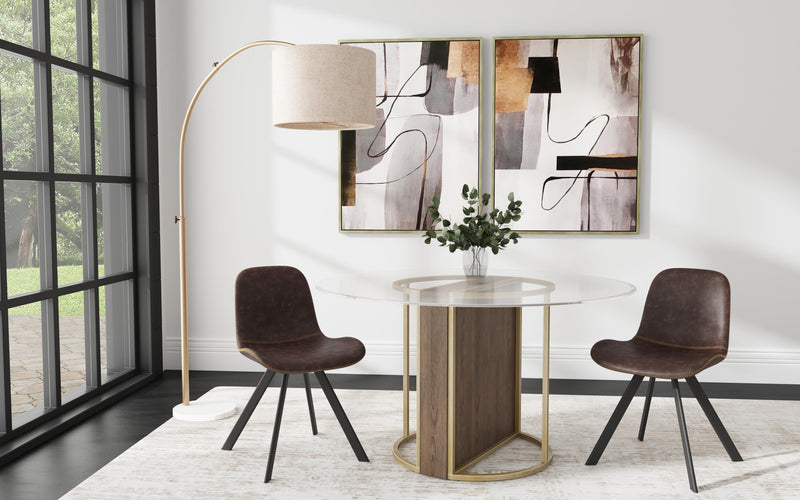 Standards Canvas Art (Set of 2) - Pearl Silver