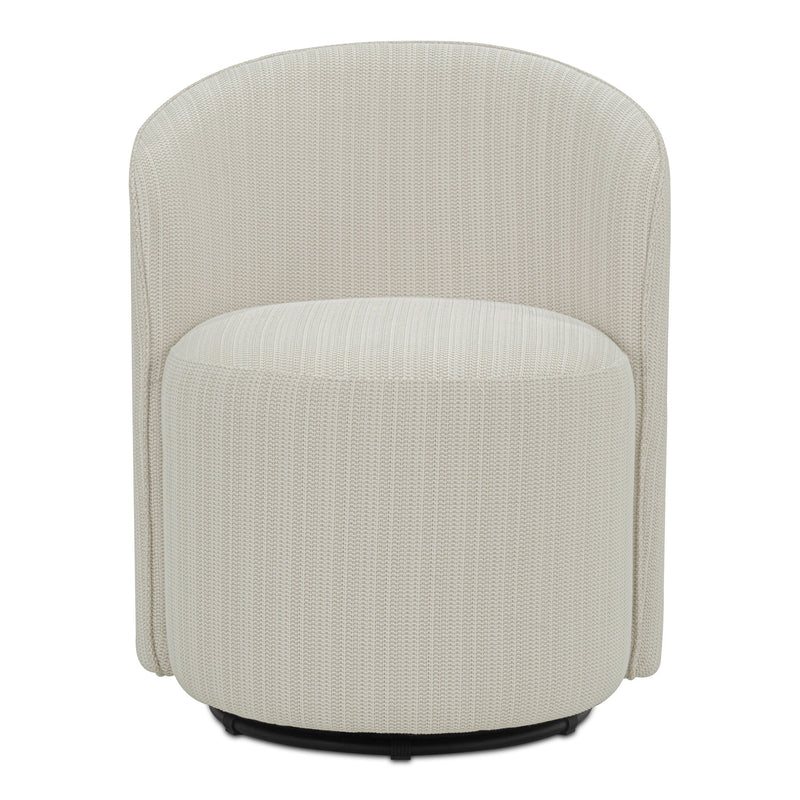 Sylvie - Swivel Chair - White