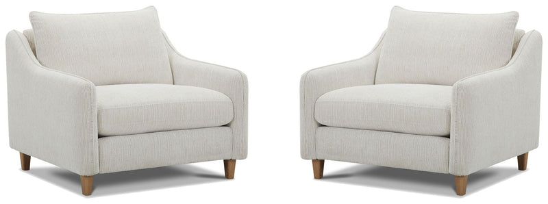 Vogue - Chair (Set of 2) - Farlo Chalk