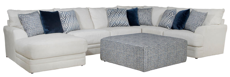 Polaris - Sectional With Comfort Coil Seating And Accent Pillows Included