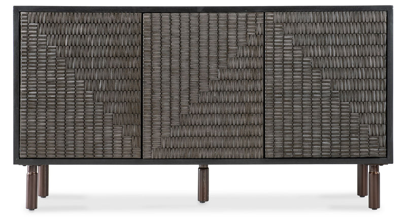Commerce And Market - Jachar Entertainment Credenza - Dark Brown