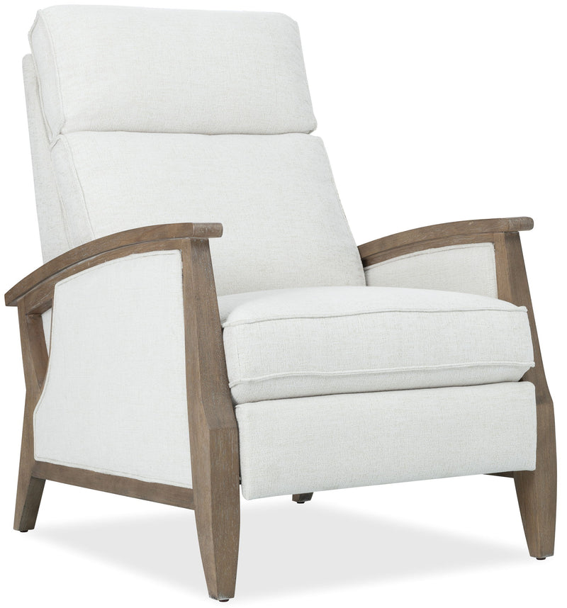 Ward - Power Recliner With Power Headrest - Beige