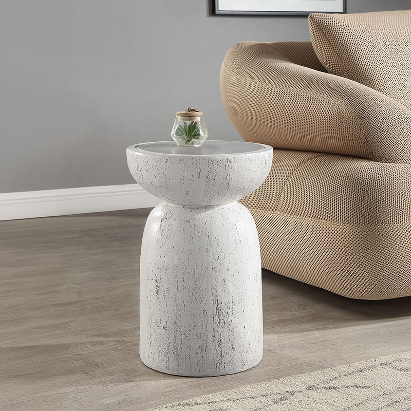 Dylana - Accent Table - Natural Gray
