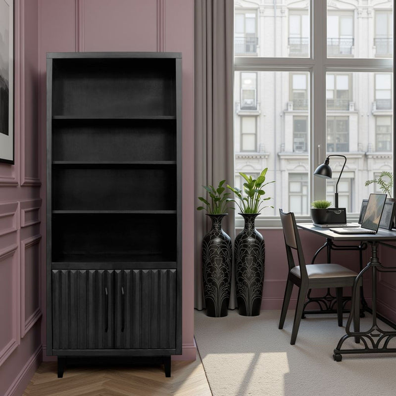 Radiance - Bookcase Pier With 5 Storage Areas