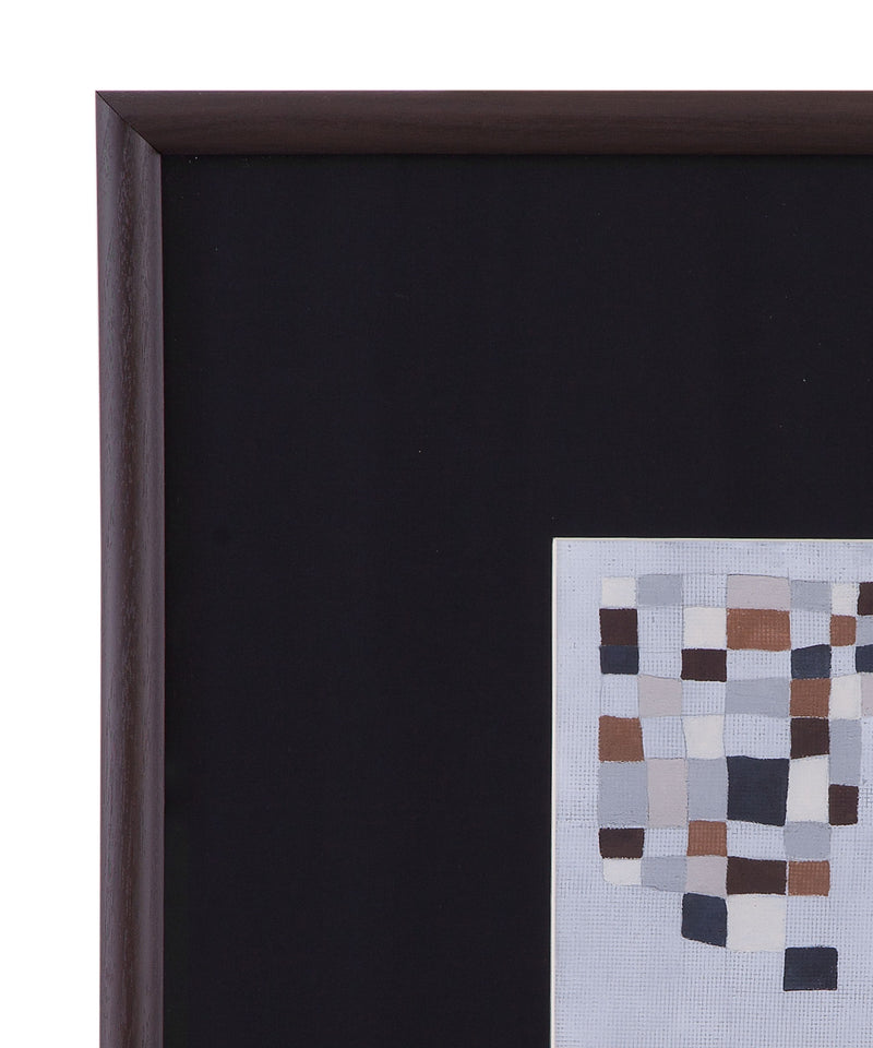 Multi Parcels II Framed Print - Black / Gray