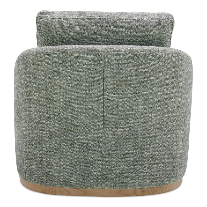 Linden - Swivel Chair - Slated Moss