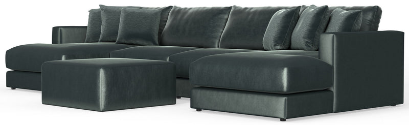 Remington - Modular Sofa And Cocktail Ottoman