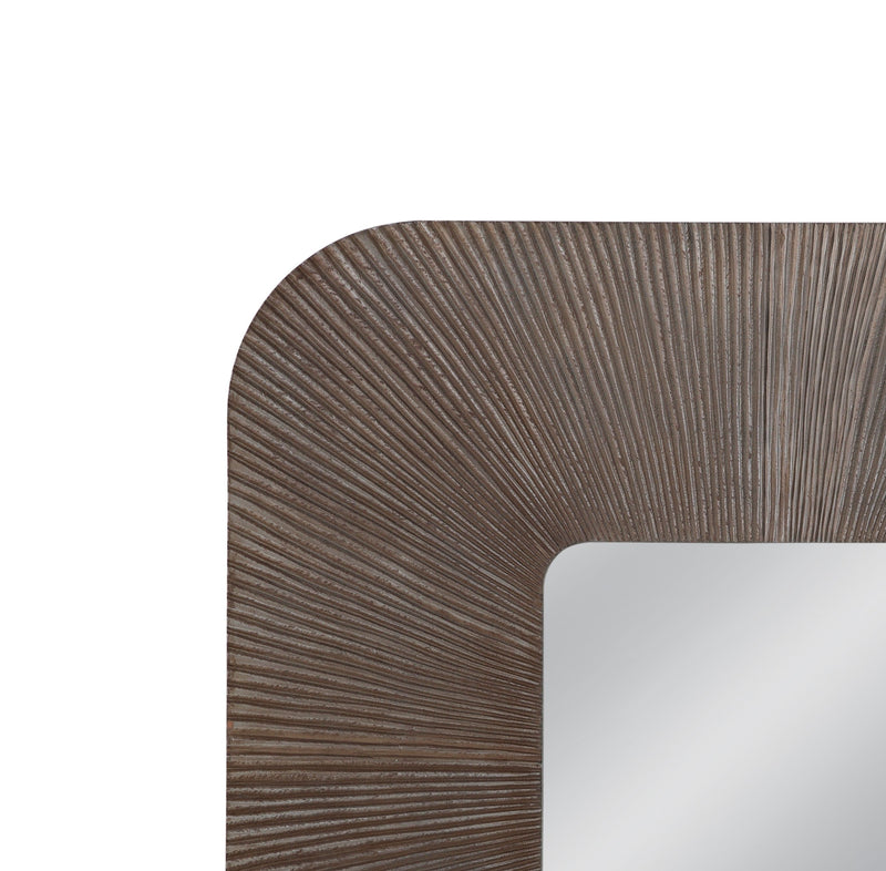 Zamba - Wall Mirror - Pearl Silver