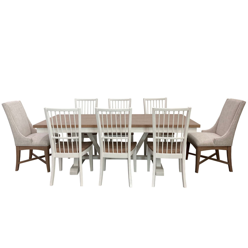 Americana Modern Dining - Host Dining Chair (Set of 2) - Cotton White