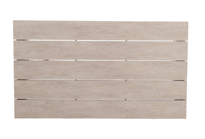 Blakley - Outdoor Aluminum Coffee Table - White