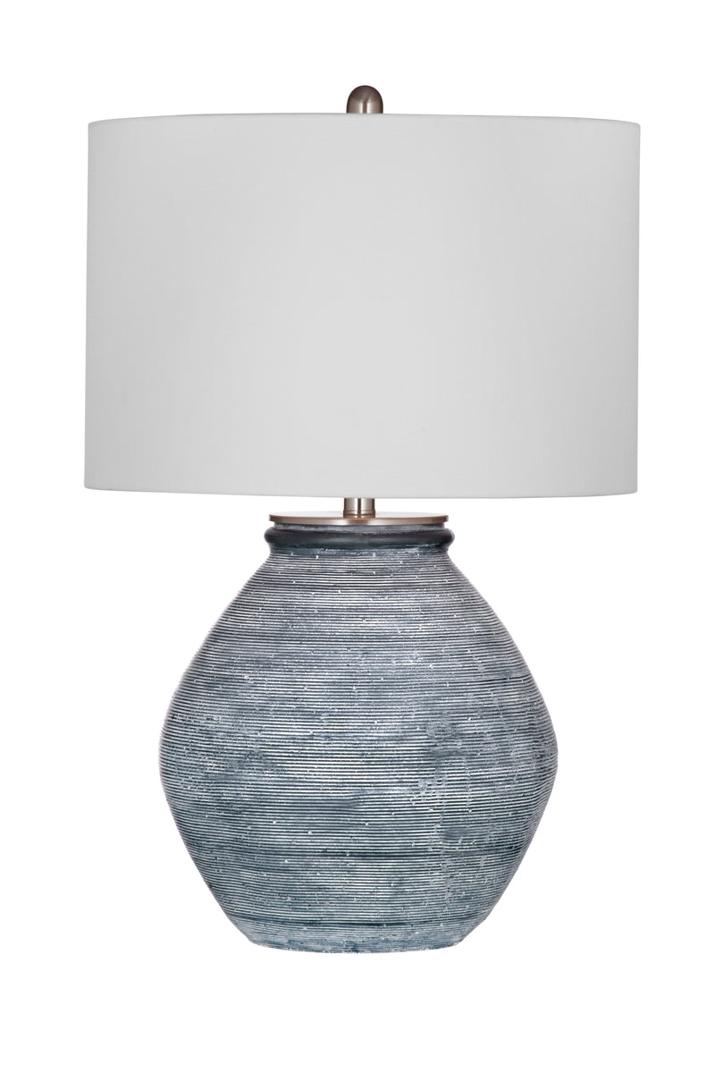 Midlands - Table Lamp - Blue / White